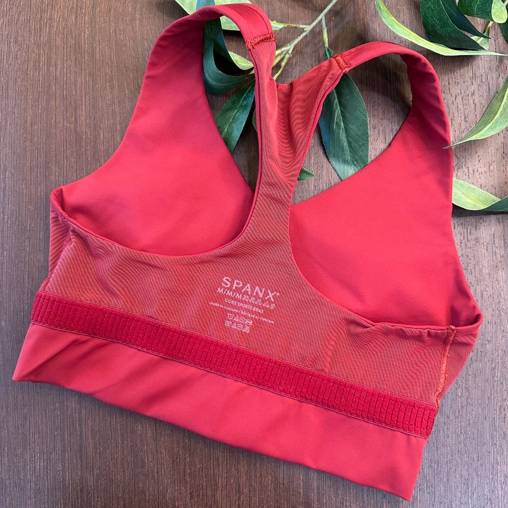 SPANX Women’s Longline Medium Impact Sports Bra – Medium - Picture 6 of 6
